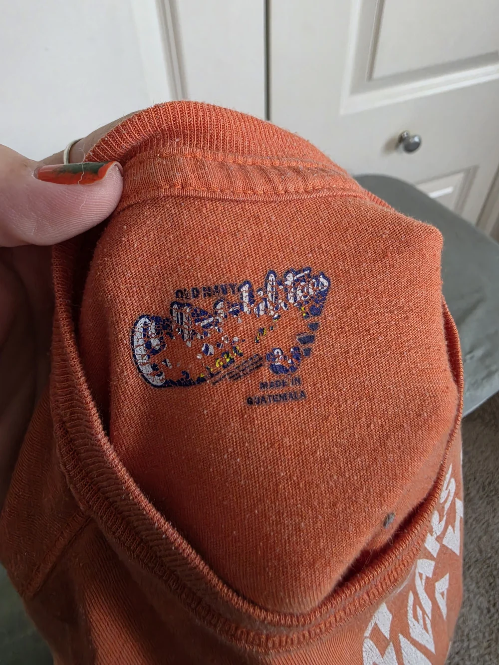 Old Navy Orange Dr. Seuss 'Horton Hears a Who!' Kids Long-Sleeve Tee